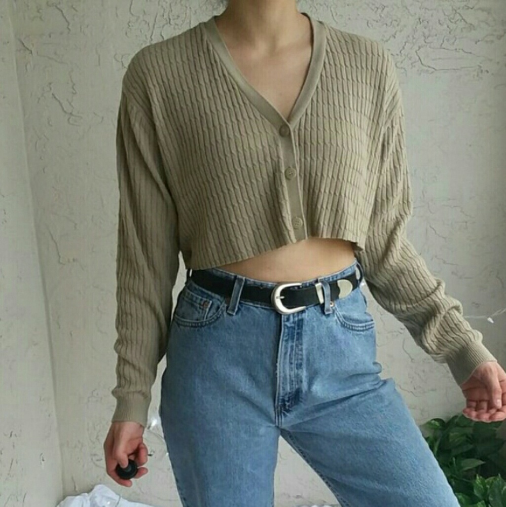 cropped sweater